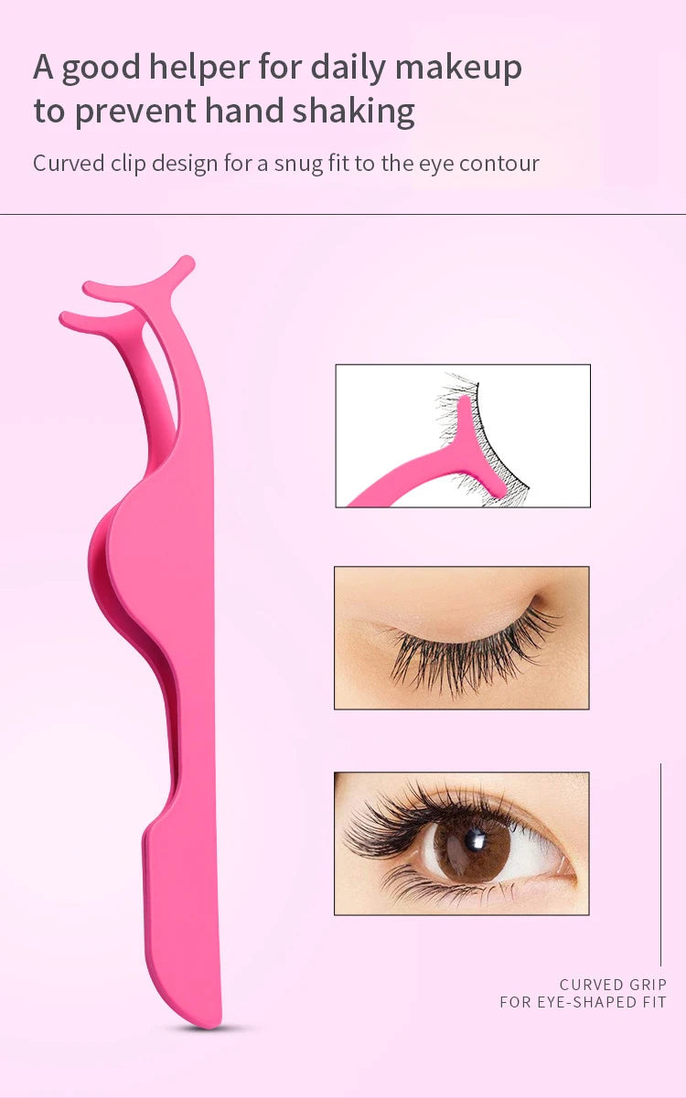 Mink Eyelashes Professional Tweezer Tools