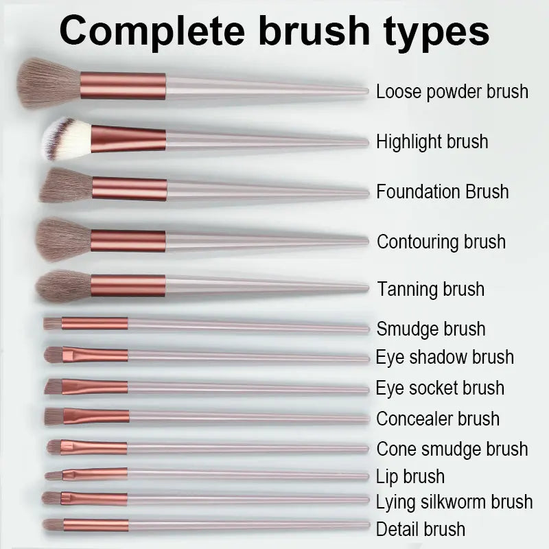 Soft Fluffy Makeup Brushes Set