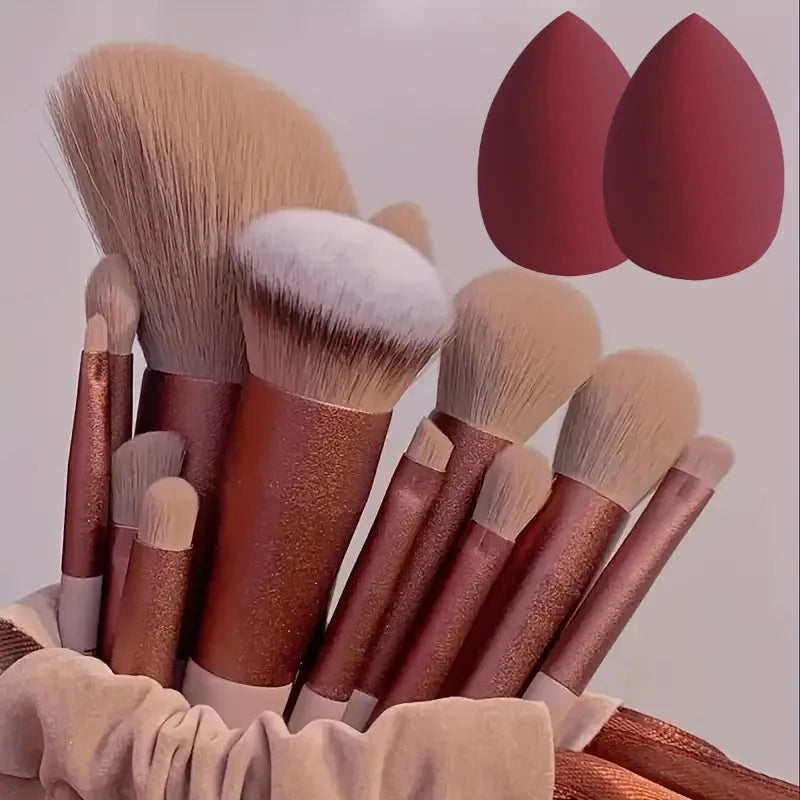 Soft Fluffy Makeup Brushes Set