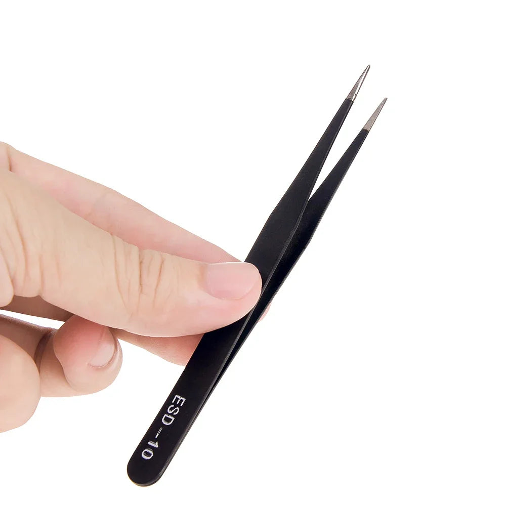 Anti-Static Stainless Steel Tweezers Tools