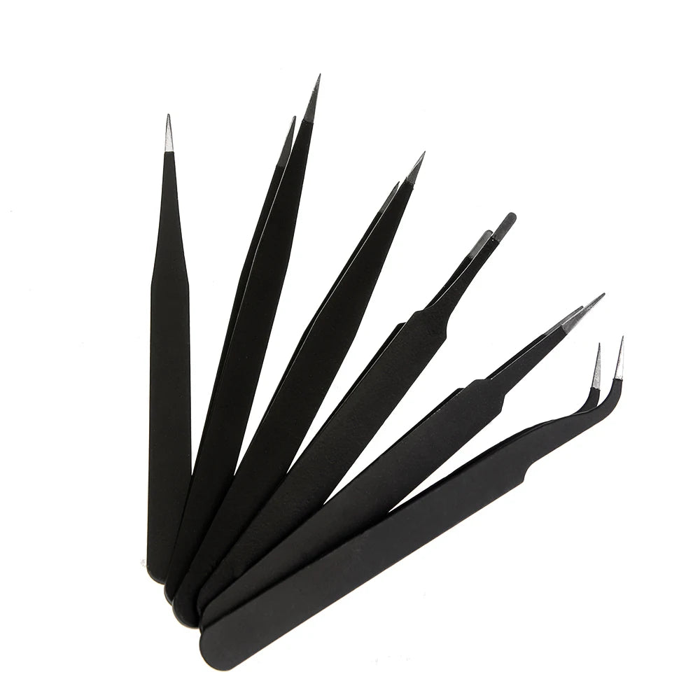 Anti-Static Stainless Steel Tweezers Tools