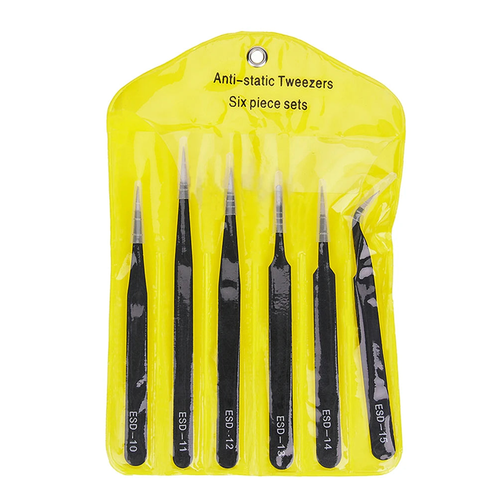 Anti-Static Stainless Steel Tweezers Tools